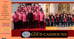 Desktop Screenshot of lous-cansouns.net